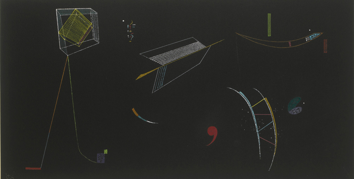  瓦西里·康丁斯基 wassily kandinsky ——线条2